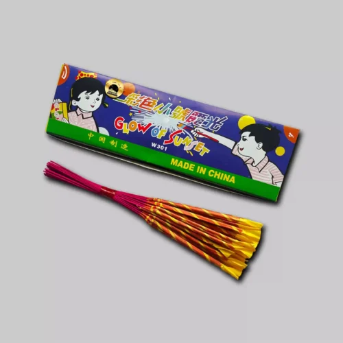 kembang api tangan mainan anak glow of sunset efek warna warni