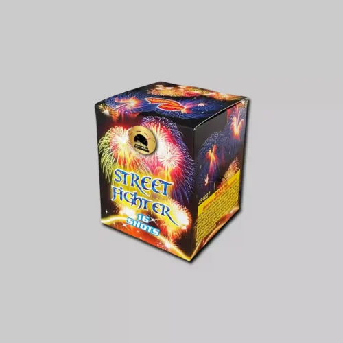 Kembang api cake street fighter 16 shots 0.8 inci